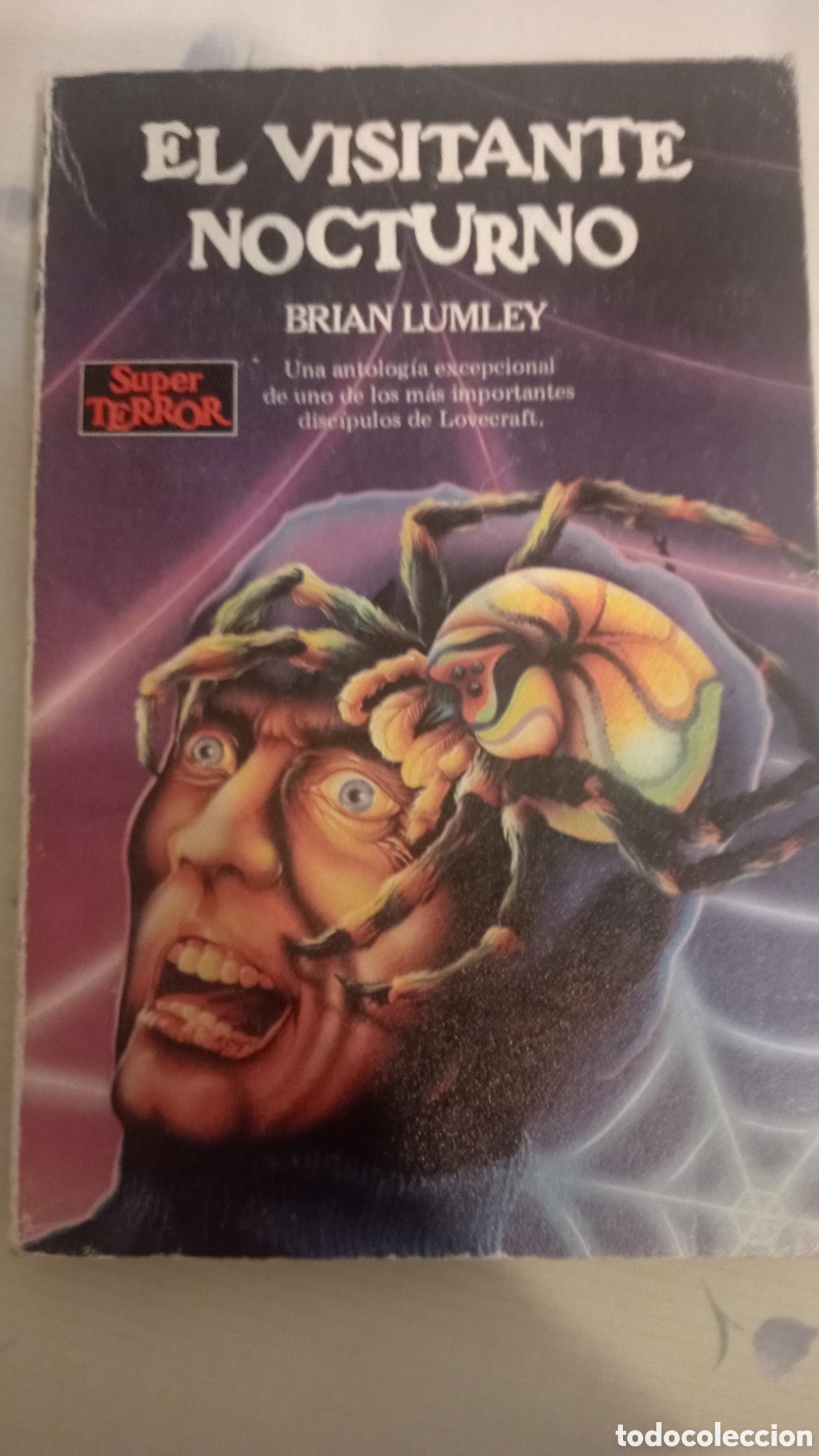 Second hand books: El visitante nocturno. Brian Lumley. Super Terror n&uacute;mero 19. Mart&iacute;nez Roca
