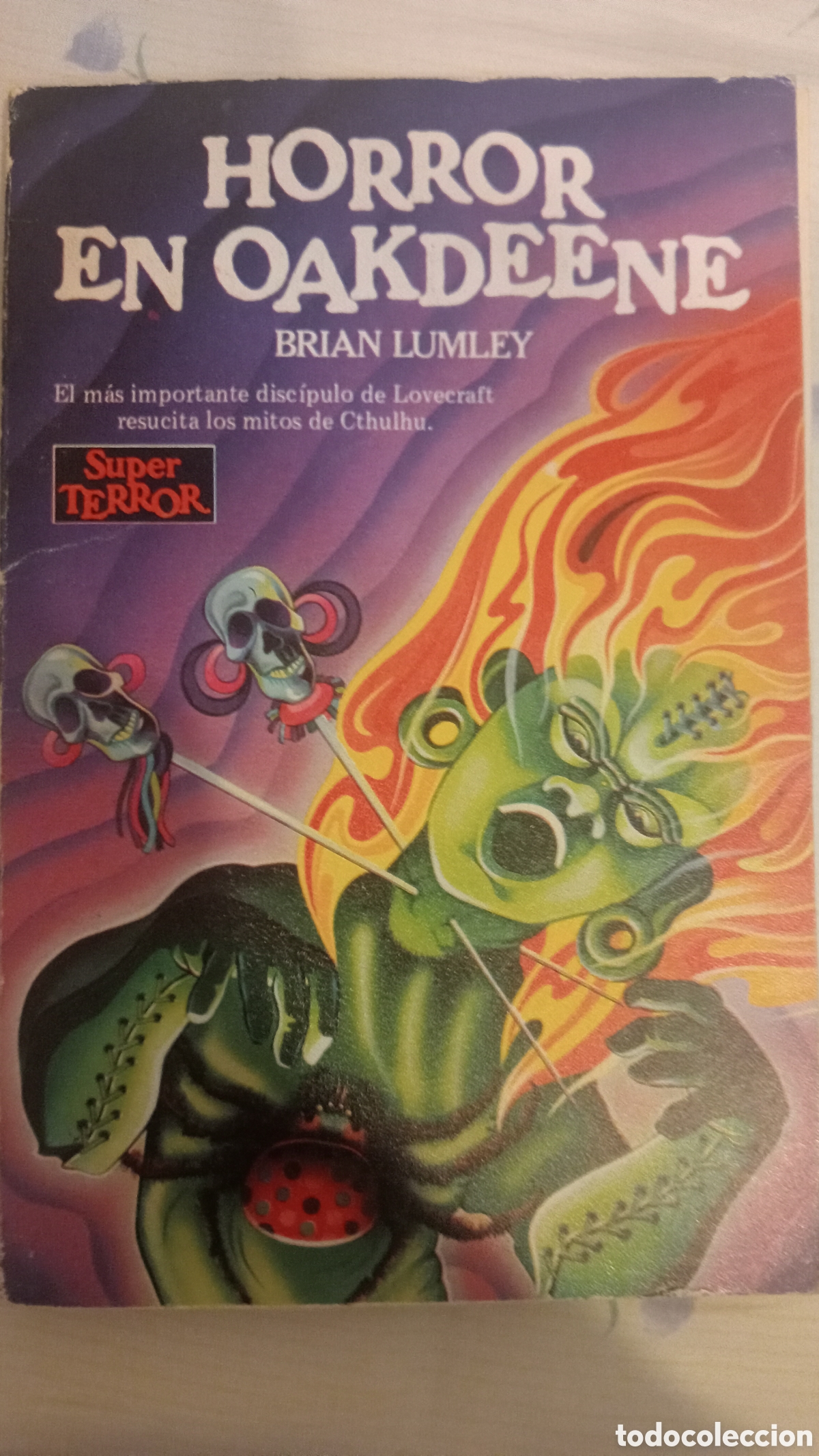 Second hand books: Horror en Oakdeene. Brian Lumley. S&uacute;per Terror n&uacute;mero 14