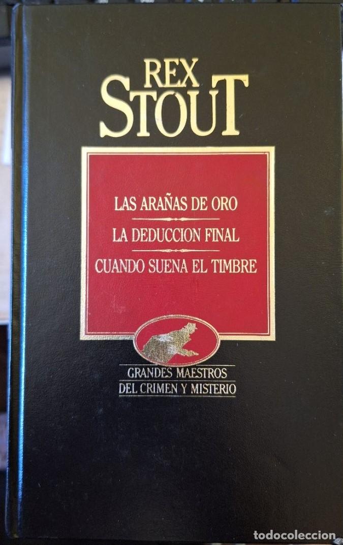 Gebrauchte B&uuml;cher: LAS ARA&Ntilde;AS DE ORO. LA DEDUCCION FINAL. CUANDO SUENA EL TIMBRE. - STOUT, Rex.