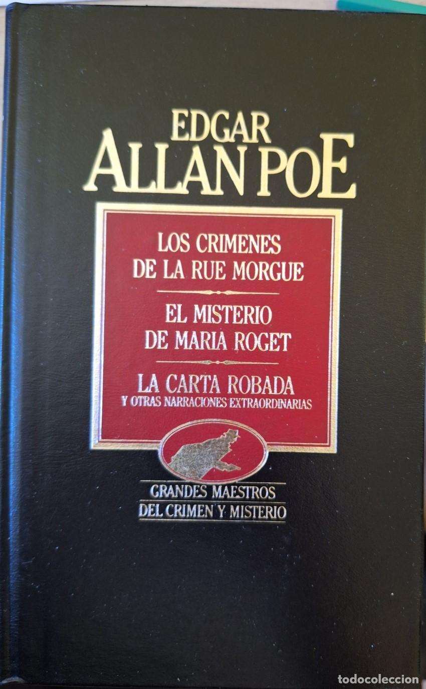 Libri di seconda mano: LOS CRIMENES DE LA RUE MORGUE. EL MISTERIO DE MARIA ROGET. LA CARTA ROBADA Y OTRAS NARRACIONES EXTRA