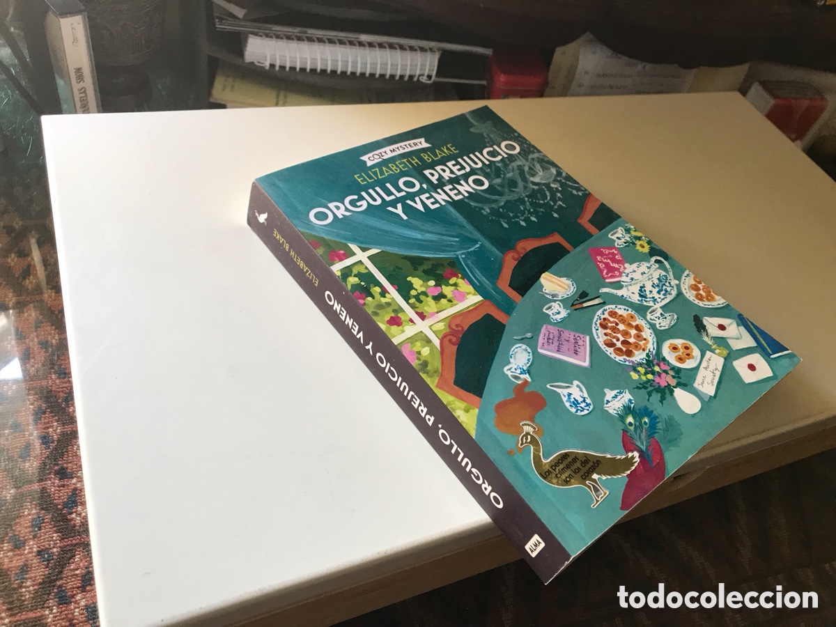 Gebrauchte B&uuml;cher: Orgullo, prejuicio y veneno. Elizabeth Blake. Cozy mystery