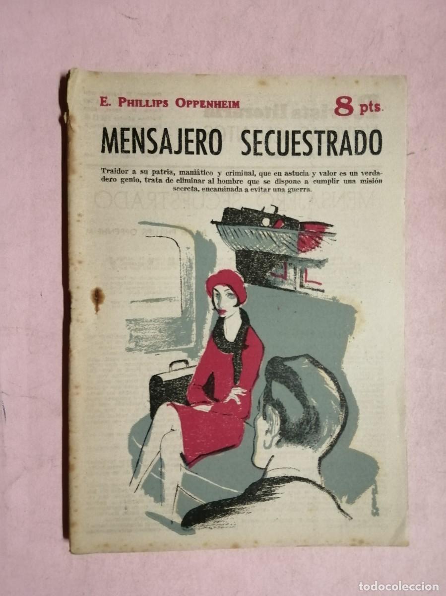 Second hand books: NOVELAS Y CUENTOS. MENSAJERO SECUESTRADO (E. PHILLIPS OPPENHEIM)