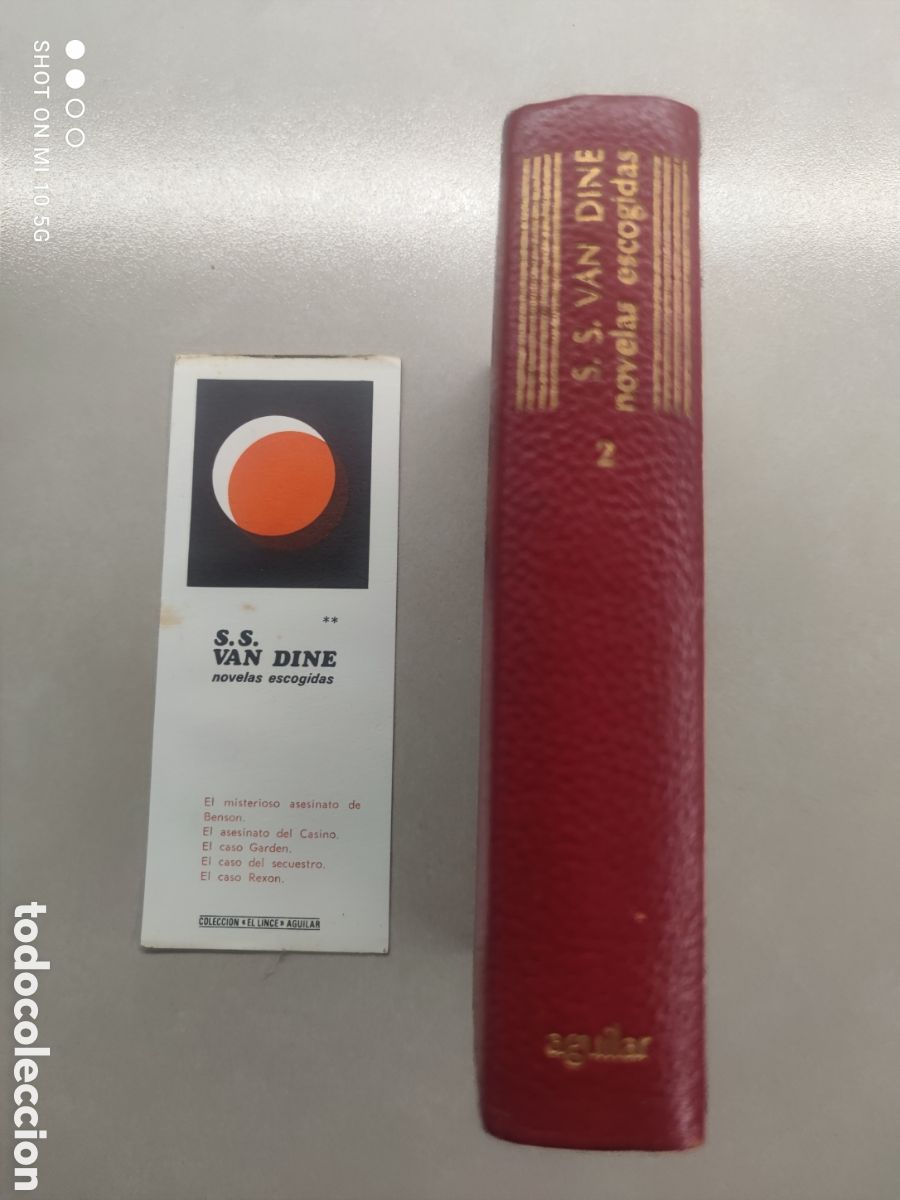 Livres d'occasion: S.S. Van Dinne-Novelas Escogidas II+Marcap&aacute;ginas Original