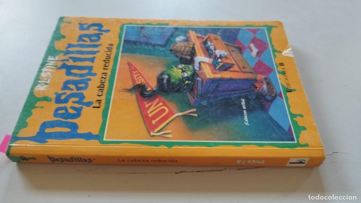 Livres d'occasion: LA CABEZA REDUCIDA / RL STINE / GRV 76 / EDICIONES B / PESADILLAS