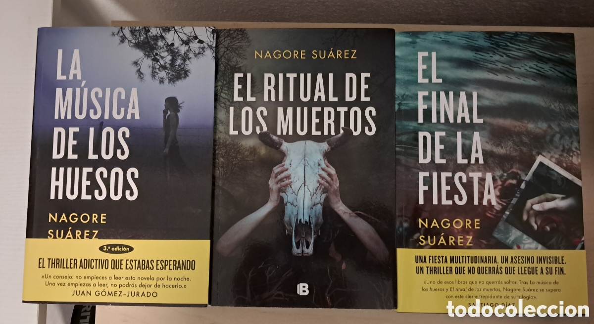 Livres d'occasion: Trilogia de Los Huesos (La m&uacute;sica de los huesos, El ritual de los muertos y El final de la fiesta)