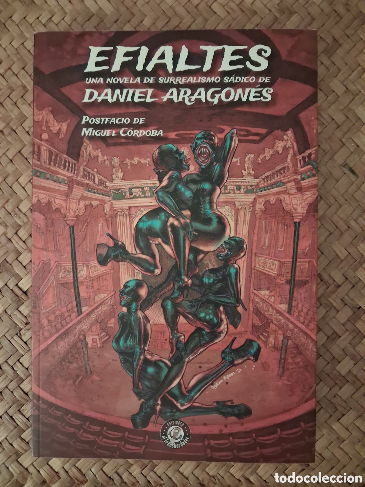 Libros de segunda mano: EFIALTES. DANIEL ARAGON&Eacute;S. ED. EL TRANSBORDADOR, 2018.