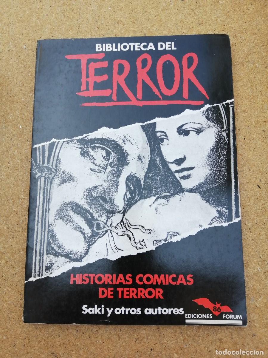 Libros de segunda mano: BIBLIOTECA DEL TERROR. HISTORIAS COMICAS DE TERROR (SAKI Y OTROS AUTORES)