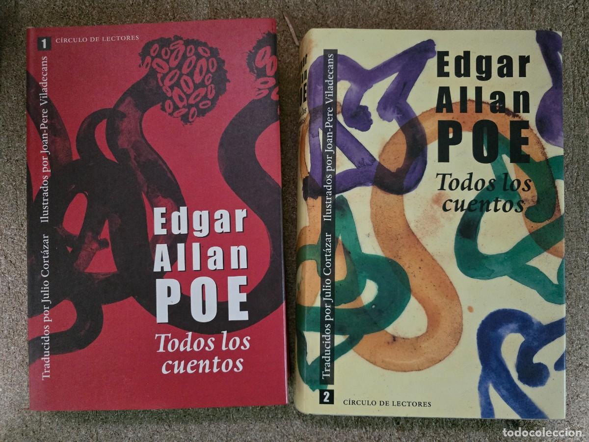 Libros de segunda mano: Edgar Allan Poe.Todos los Cuentos.Completa 2 Tomos.Circulo Lectores