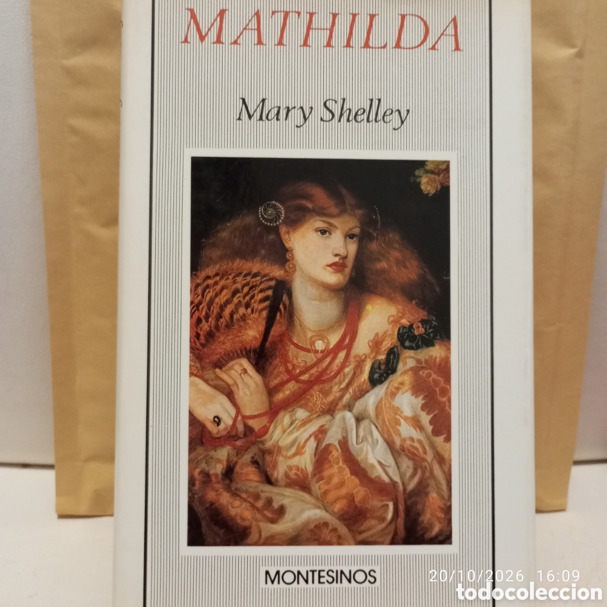 Livros em segunda m&atilde;o: Mary Shelley . Mathilda . Ed montesinos .