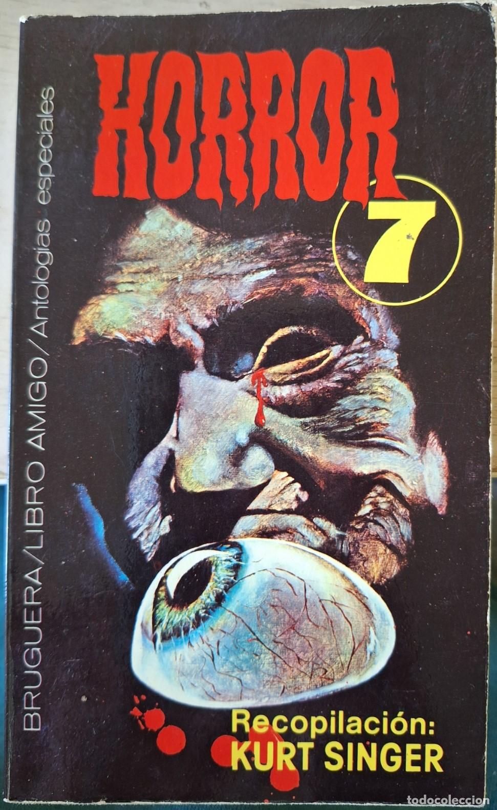 Libros de segunda mano: HORROR 7. - SINGER, Kurt (Recopilacion).