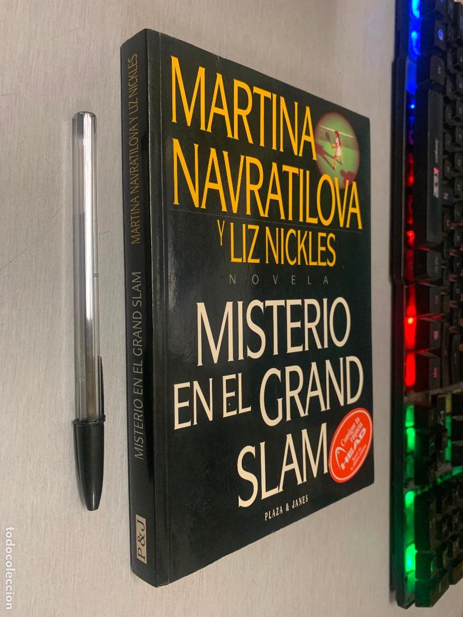 Libros de segunda mano: MISTERIO EN EL GRAND SLAM / MARTINA NAVRATILOVA Y LIZ NICKLES / PLAZA & JAN&Eacute;SE 1&ordf; EDICI&Oacute;N 1995