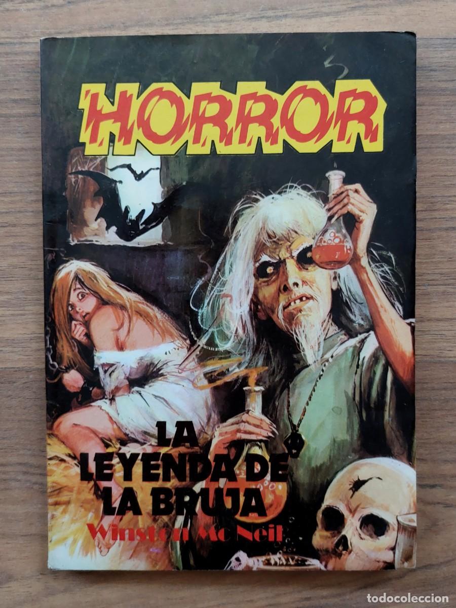 Libros de segunda mano: HORROR-TERROR P.EDITORIALES N&ordm; 16-LA LEYENDA DE LA BRUJA (WINSTON MCNEIL) NOVELAS-BOLSILIBROS-PULP