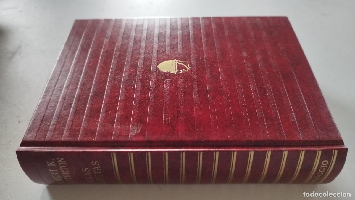 Libros de segunda mano: OBRAS SELECTAS / GILBERT K CHESTERTON / GARA74 / CARROGGIO