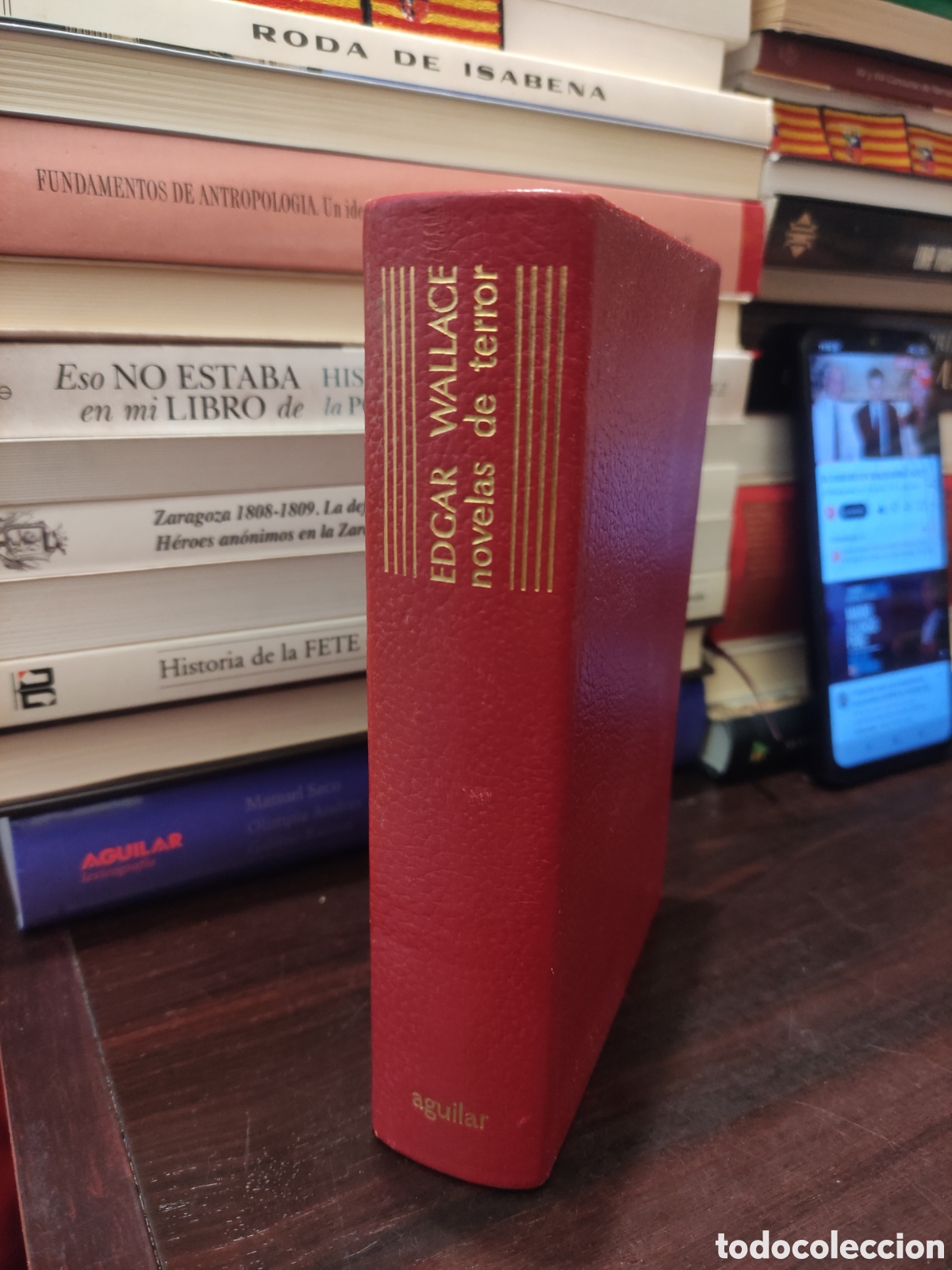 Libros de segunda mano: Novelas de Terror - Edgar Wallace - Editorial Aguilar 1968