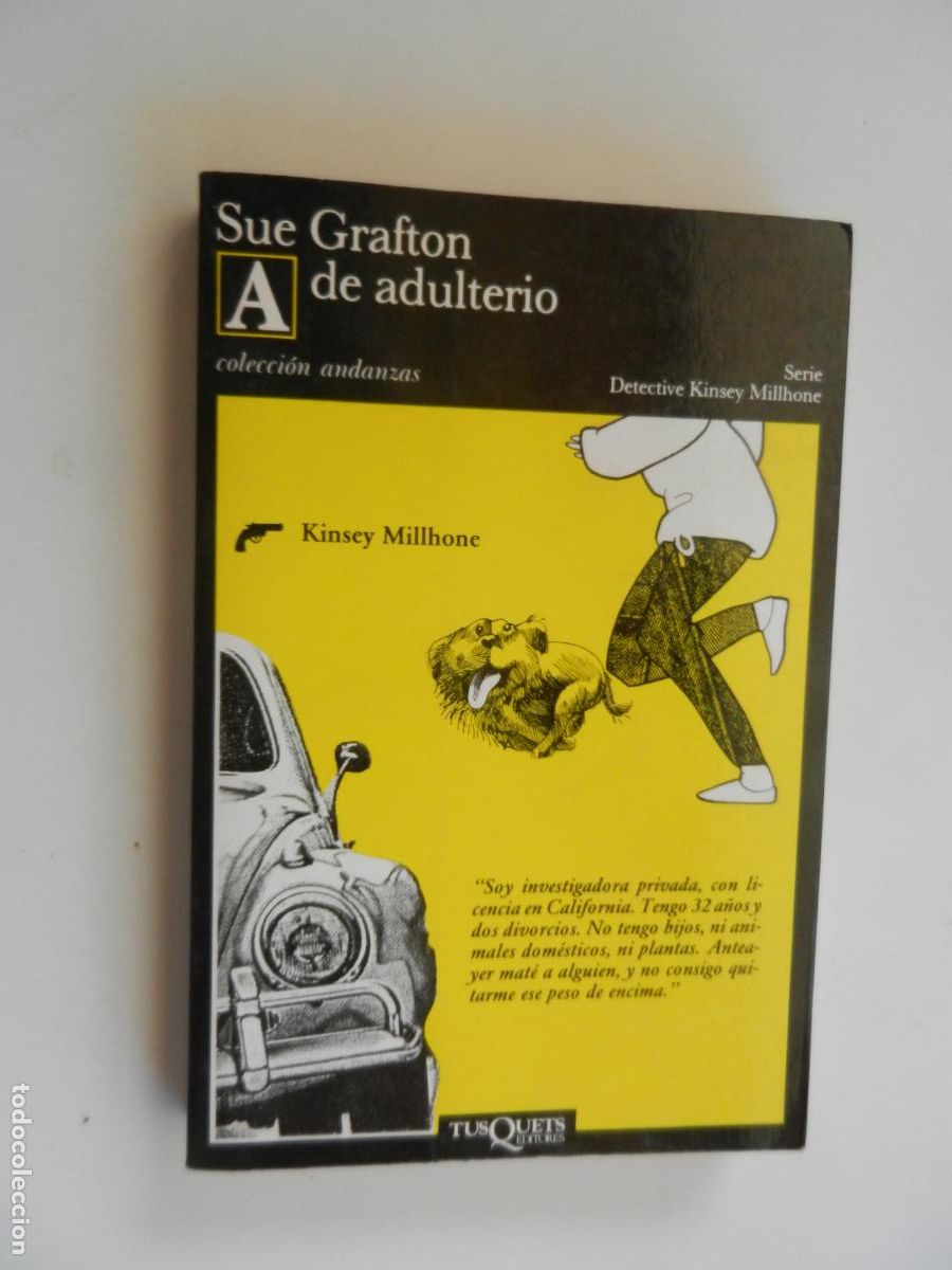 Libros de segunda mano: A DE ADULTERIO , SUE GRAFTON - COL ANDANZAS - TUSQUETS - 2001
