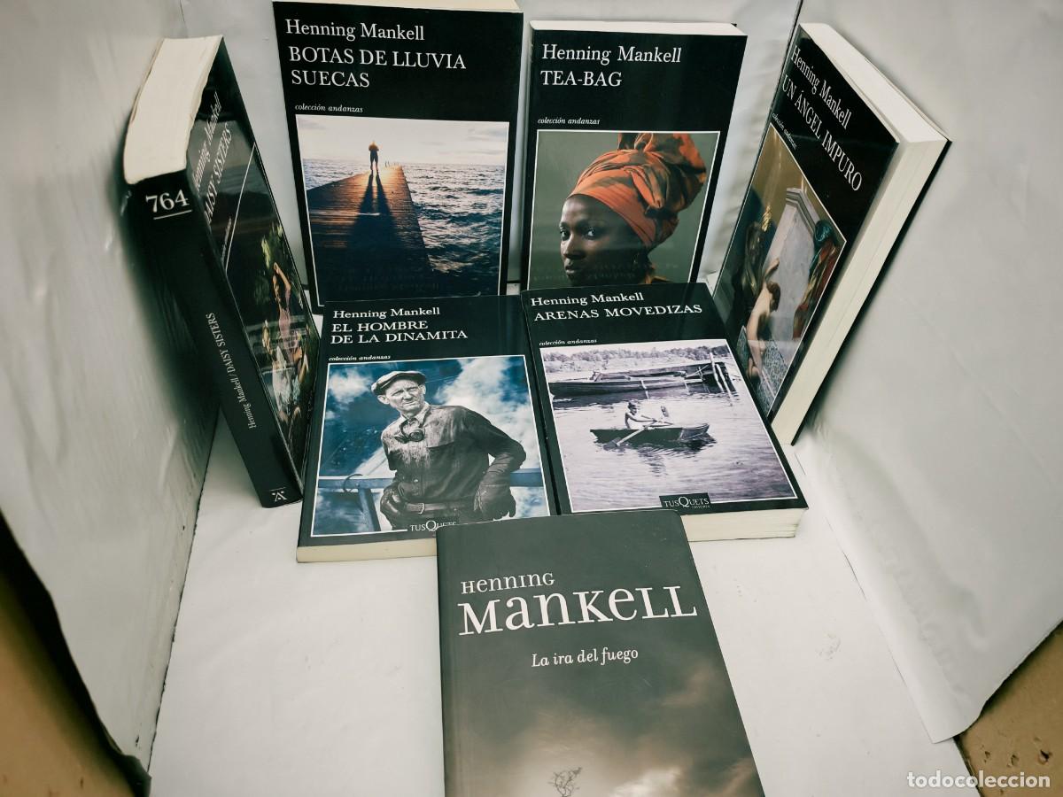 Gebrauchte B&uuml;cher: PACK 7 Libros de Henning Mankell (Primeras ediciones)