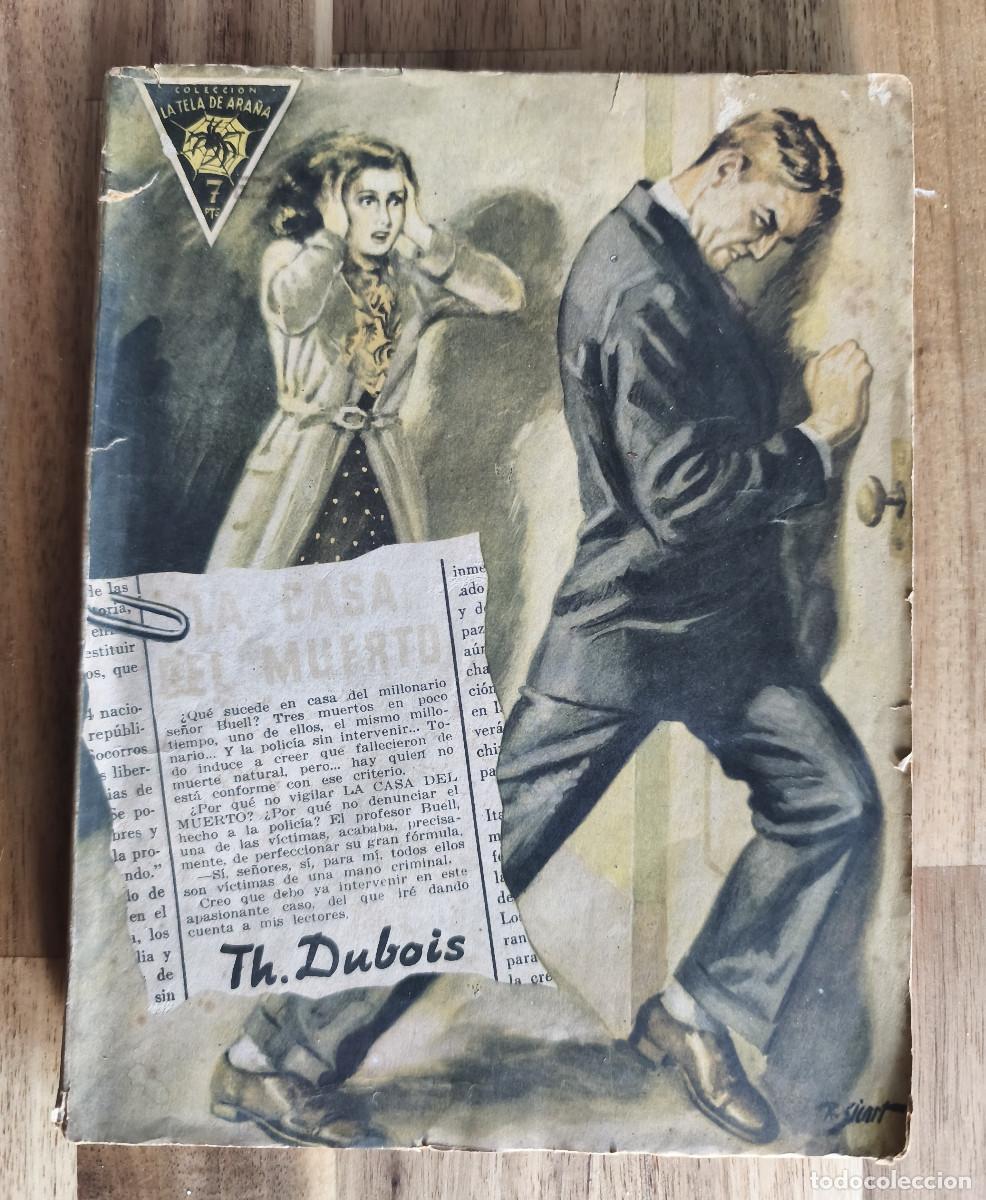 Libros de segunda mano: LA CASA DEL MUERTO - Theodora Dubois - Edic. Reguera 1948 1&ordf; Edici&oacute;n