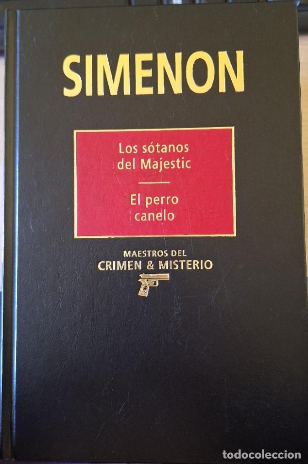 Libros de segunda mano: LOS SOTANOS DEL MAJESTIC. EL PERRO CANELO. - SIMENON, Georges.