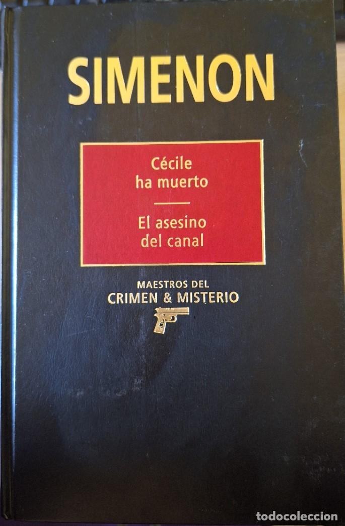 Libros de segunda mano: CECILE HA MUERTO. EL ASESINO DEL CANAL. - SIMENON, Georges.