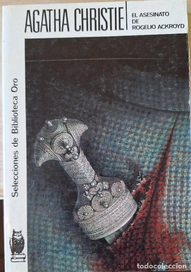 Libros de segunda mano: EL ASESINATO DE ROGELIO ACKROYD. - CHRISTIE, Agatha.