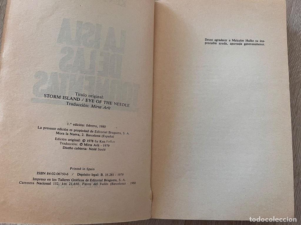 Libros de segunda mano: La isla de las tormentas, Bruguera 1980