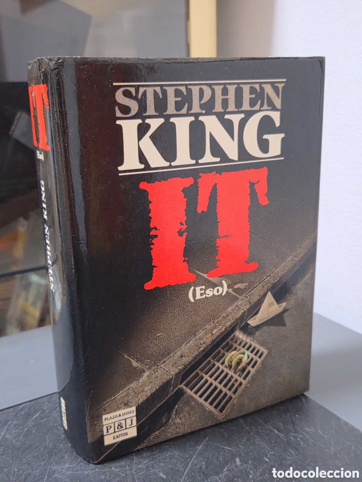 Libros de segunda mano: ANTIGUO LIBRO STEPHEN KING IT ESO PLAZA JANES ORIGINAL OCTUBRE 1987