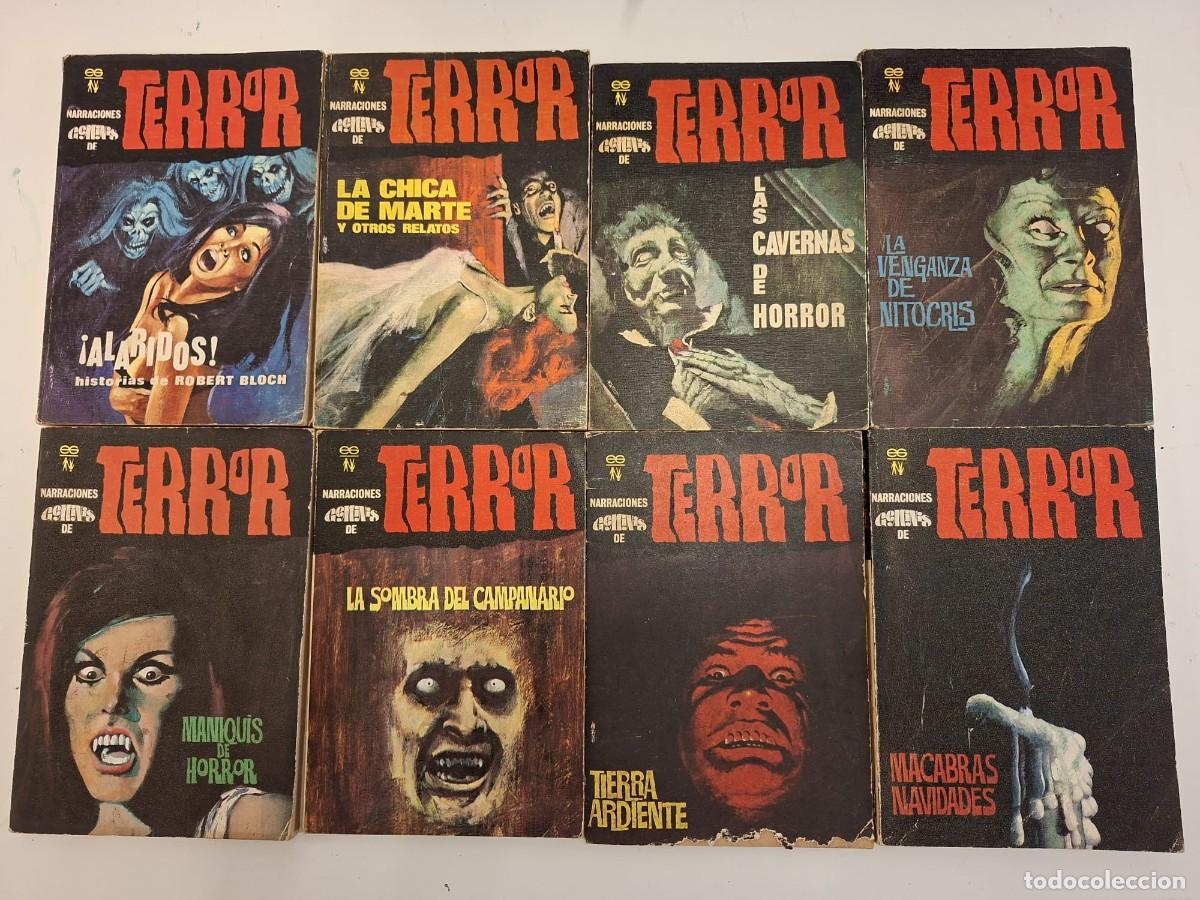 Libros de segunda mano: Lote 8 Narraciones Geminis de Terror