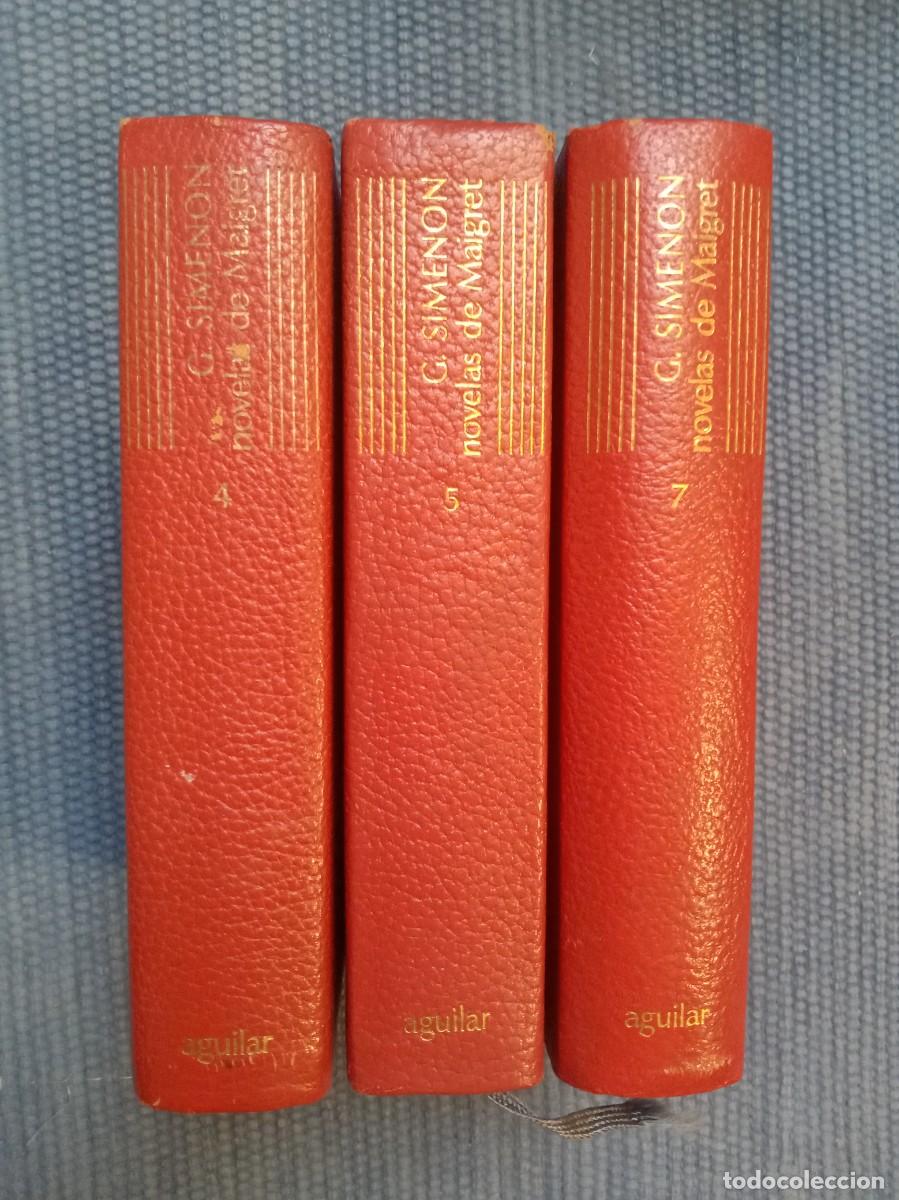 Libros de segunda mano: Simenon, Georges: Novelas de Maigret - Aguilar -