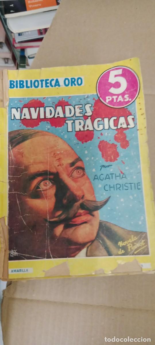 Libros de segunda mano: NAVIDADES TRAGICAS BIBLIOTECA ORO AGATHA CHRISTIE CC-MAZ