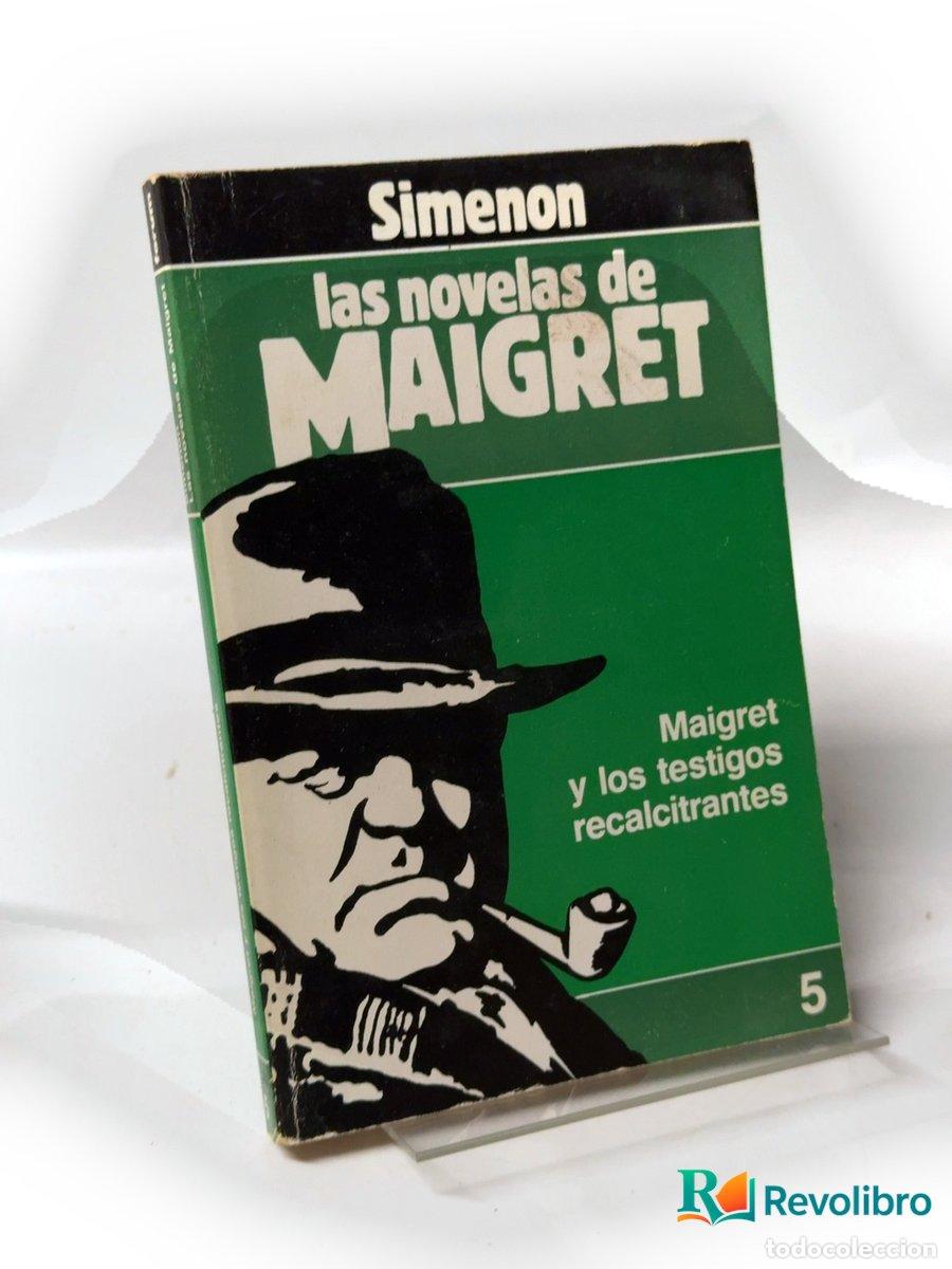 Libros de segunda mano: Maigret y los testigos recalcitrantes - Georges Simenon