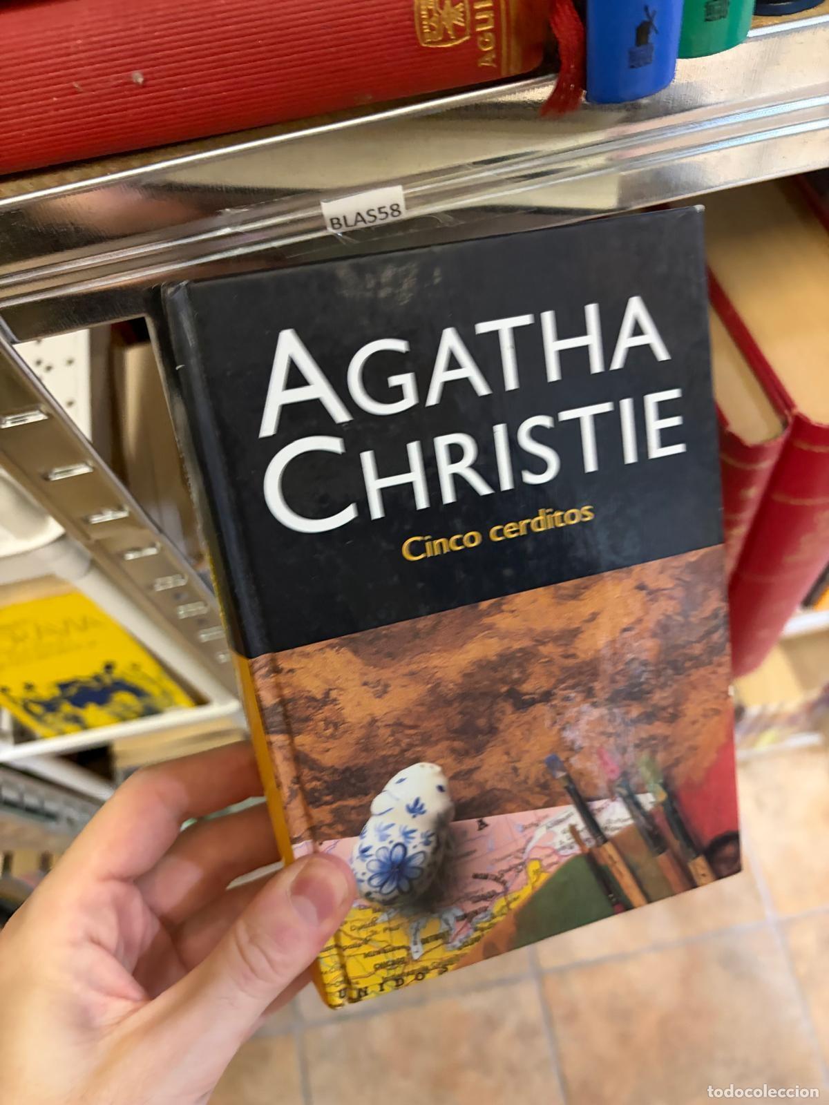 Libros de segunda mano: BLAS58 Cinco cerditos Agatha Christie -