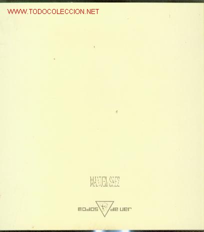 Libros de segunda mano: MANUEL SAEZ (Valencia, 1988) - Foto 1