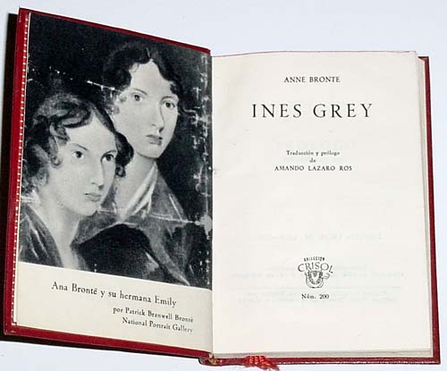 Libros de segunda mano: CRISOL N&ordm; 200 ANNE BRONTE - Foto 1