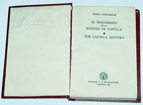 Libros de segunda mano: CRISOL N&ordm; 315 PEDRO COROMINAS - Foto 1