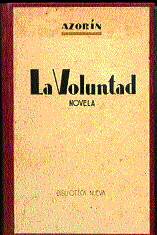 Libros de segunda mano: Azor&iacute;n. LA VOLUNTAD. - Foto 1