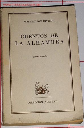 Libros de segunda mano: Irving, Washington - Cuentos de la Alhambra - Foto 1