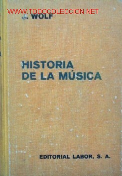 Libros de segunda mano: HISTORIA DE LA MUSICA - a&ntilde;o 1949 - Foto 1