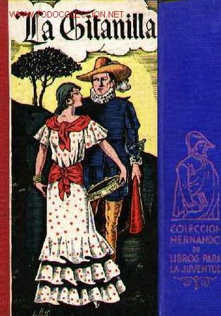 Libros de segunda mano: La Gitanilla, de Miguel de Cervantes. Colecci&oacute;n Hernando. Ilustrado. 1947. - Foto 1