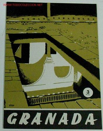 Libros de segunda mano: GRANADA - FRANCISCO PERAMOS - TEMAS ESPA&Ntilde;OLES - A&Ntilde;OS 50 - Foto 1