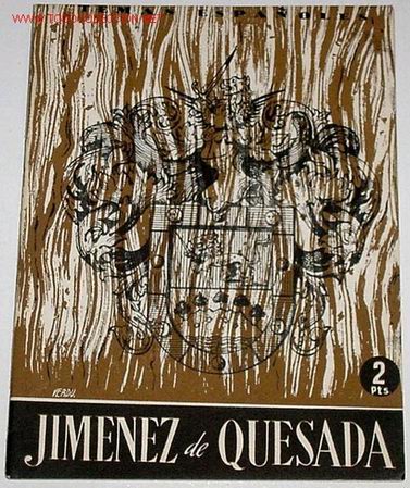 Libros de segunda mano: JIMENEZ DE QUESADA, CAPITAN DE ELDORADO  - TEMAS ESPA&Ntilde;OLES - A&Ntilde;OS 50 - Foto 1