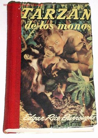 Libros de segunda mano: ANTIGUO LIBRO DE TARZAN DE LOS MONOS DE EDGAR RICE BURROUGS - Foto 1