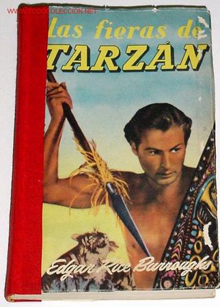 Libros de segunda mano: ANTIGUO LIBRO LAS FIERAS DE TARZAN  DE EDGAR RICE BURROUGS - Foto 1