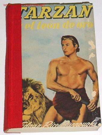 Libros de segunda mano: ANTIGUO LIBRO TARZAN Y EL LEON DE ORO  DE EDGAR RICE BURROUGS - Foto 1