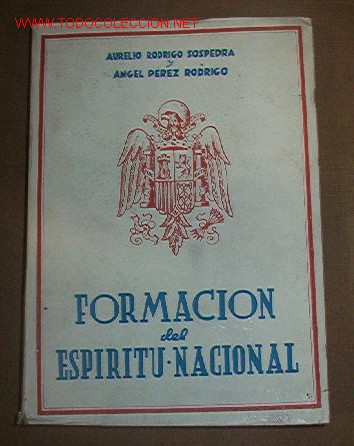 Libros de segunda mano: Formaci&oacute;n del Espiritu Nacional, 1952 - Foto 1