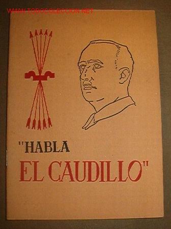 Libros de segunda mano: Habla el Caudillo. - Foto 1