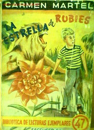 Libros de segunda mano: LA ESTRELLA DE RUBIES. CARMEN MARTEL - Foto 1