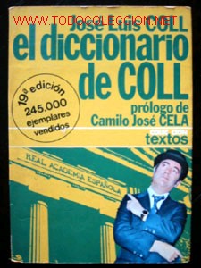 Libros de segunda mano: EL DICCIONARIO de COLL - Foto 1