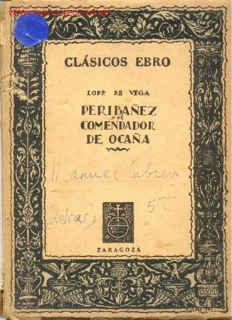 Libros de segunda mano: PERIBA&Ntilde;EZ y el COMENDADOR DE OCA&Ntilde;A - Foto 1