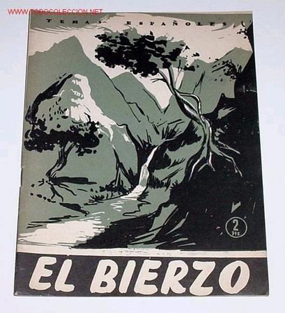 Libros de segunda mano: ANTIGUO FOLLETO EL BIERZO (LEON) - 1957 - Foto 1