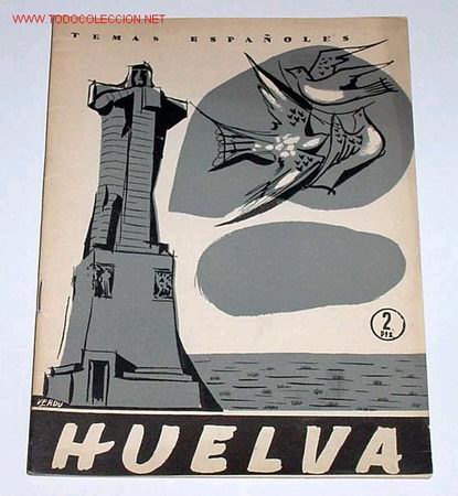 Libros de segunda mano: ANTIGUO FOLLETO HUELVA - 1957 - Foto 1
